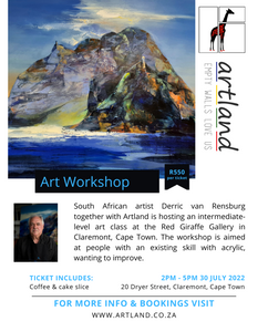 Acrylic Workshop (Intermediate) with Derric van Rensburg